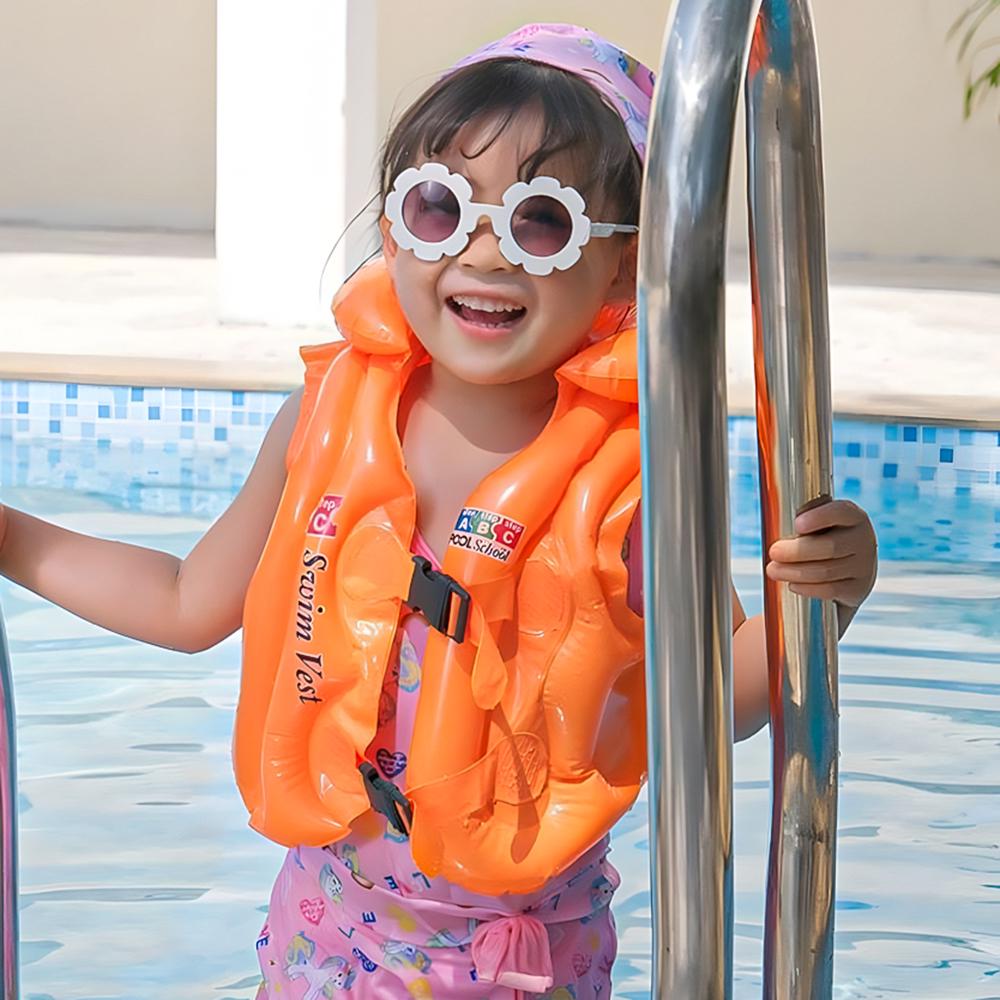 Надувний жилет для плавання для дітей Wave 45 см Помаранчевий (52-пом-BT-6525-M) - фото 5 Надувний жилет для плавання для дітей Wave 45 см Помаранчевий (52-пом-BT-6525-M) - фото 5