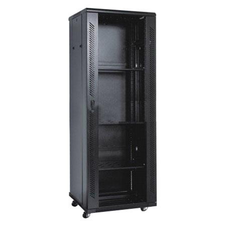 Шкаф телекоммуникационный разборный Kingda KD-002-6827 19" 27U 600x800 мм RAL9004 Black (33353001)