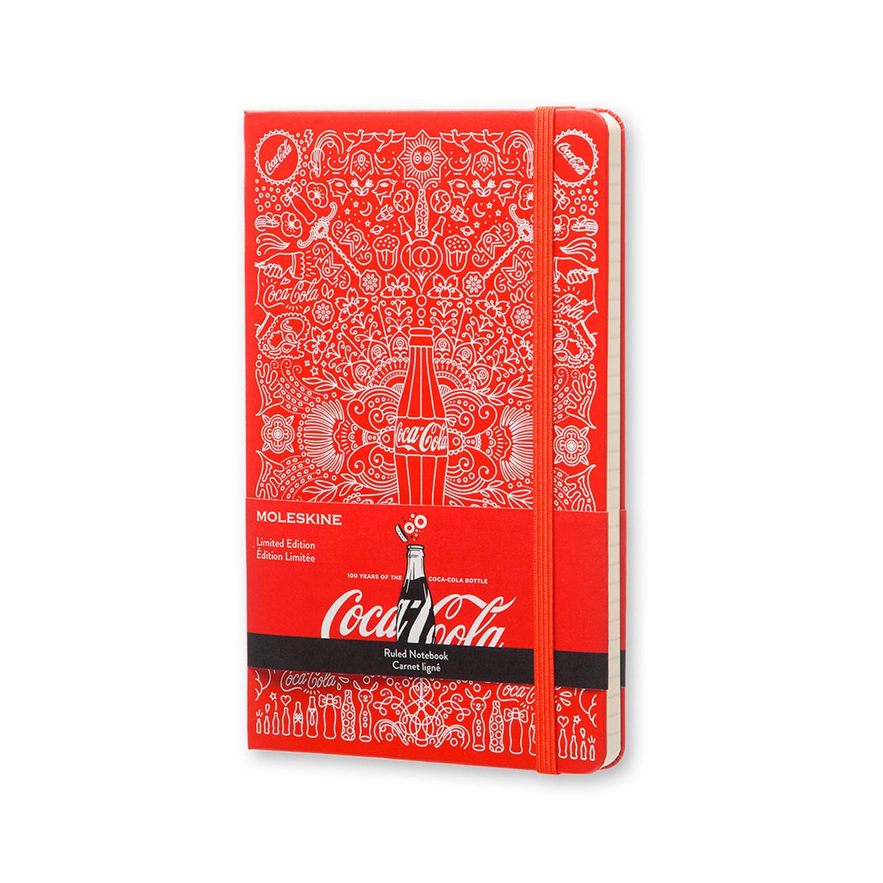 Блокнот Moleskine Limited Coca-Cola средний 13х21 см 240 страниц в линейку Красный (8051272891263)