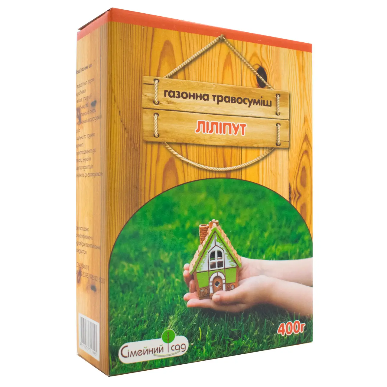 Семена газонной травы Семейный сад Лилипут 400 г (6a5f47a5)
