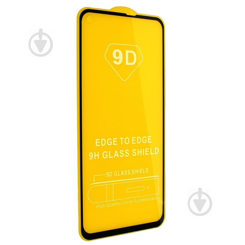 Захисне скло 9D Glass 0.20 mm Full Glue Samsung Galaxy A60 A605 Black (00006562)