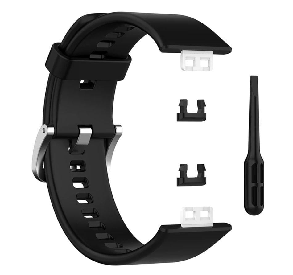 Силиконовый ремешок Primolux для смарт-часов Huawei Watch Fit TIA-B09 Black (1335073129) Силиконовый ремешок Primolux для смарт-часов Huawei Watch Fit TIA-B09 Black (1335073129)