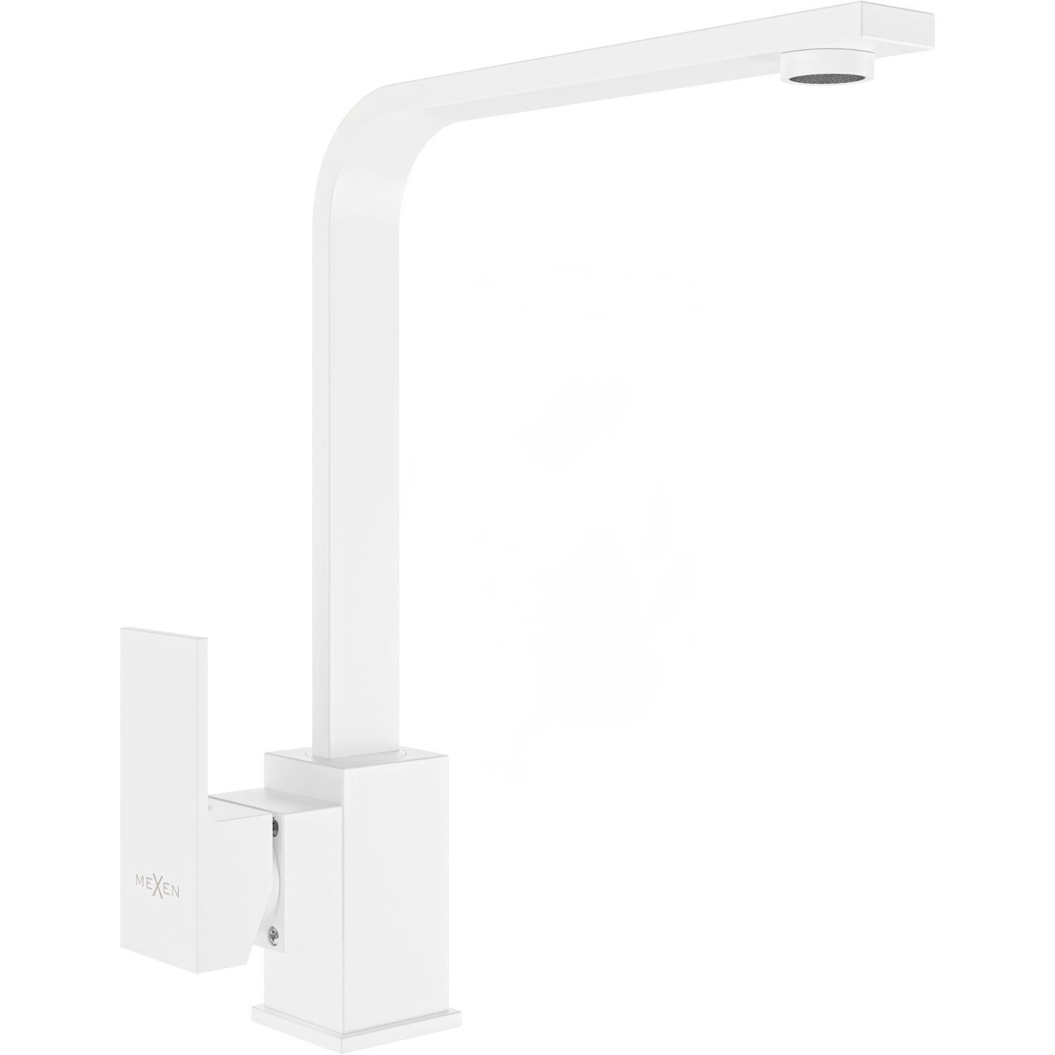 Смеситель для кухни Mexen Rita MEX-670300-20 однорычажный Белый (177277)