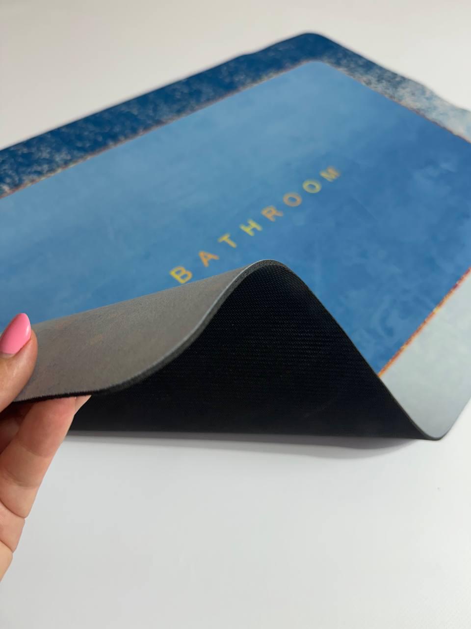 Килимок вологопоглинаючий у ванну на нековзькій основі 50x80 см (30945/5) - фото 2