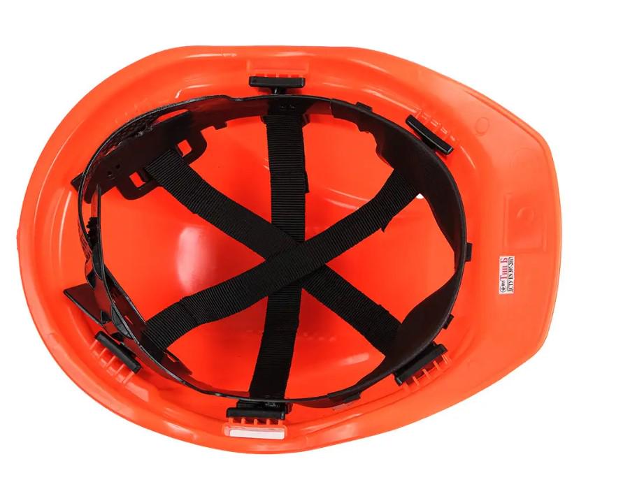 Каска строительная защитная универсал Оранжевый (20147) - фото 3 Каска строительная защитная универсал Оранжевый (20147) - фото 3