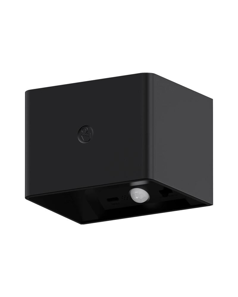 Бра с датчиком движения Polux 331434 Miri LED 1x2,5W 3000K/4000K/6400K 150Lm IP20 Черный (G331434)