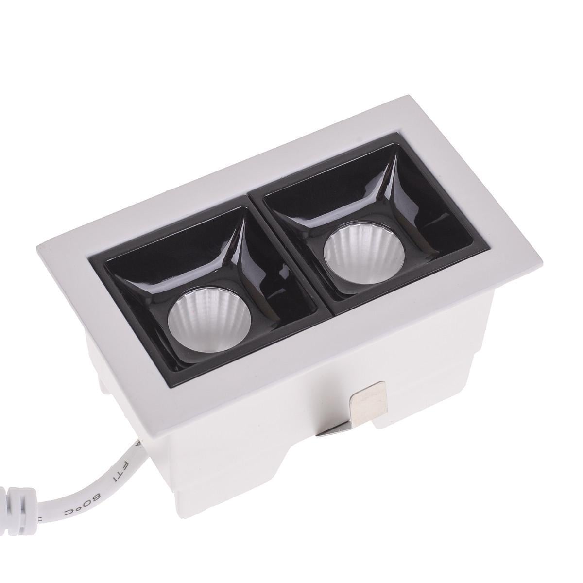 Светильник точечный HDL-DT 200/2х3W NW