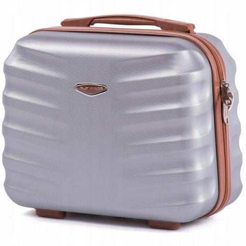 Кейс пластиковий Wings 402 Срібний - фото 1 Кейс пластиковий Wings 402 Срібний - фото 1