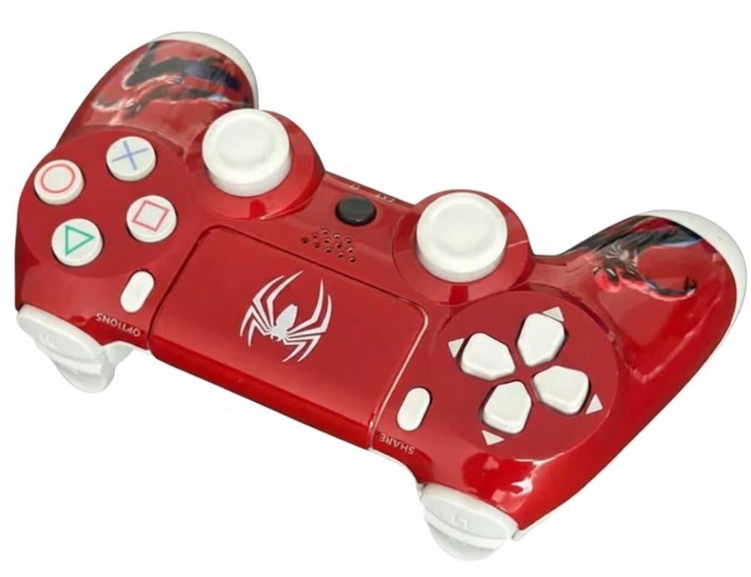 Контроллер игровой Wireless God of War с двойной вибрацией для PS4 и компьютера Spiderman (2104618741) Контроллер игровой Wireless God of War с двойной вибрацией для PS4 и компьютера Spiderman (2104618741)