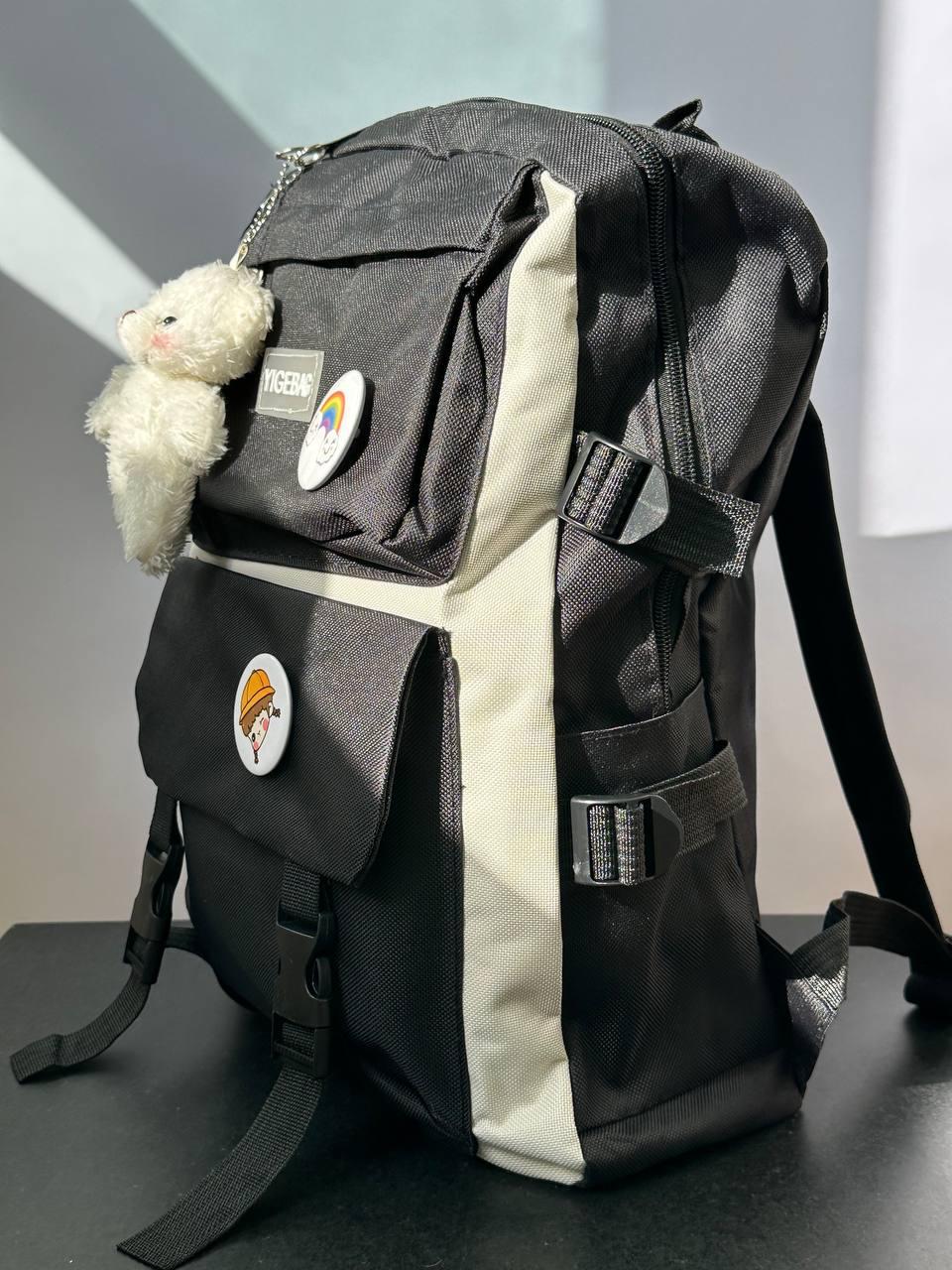 Комлект шкільний рюкзак/сумка/клатч/брелок Чорний (27795679) - фото 8 Комлект шкільний рюкзак/сумка/клатч/брелок Чорний (27795679) - фото 8