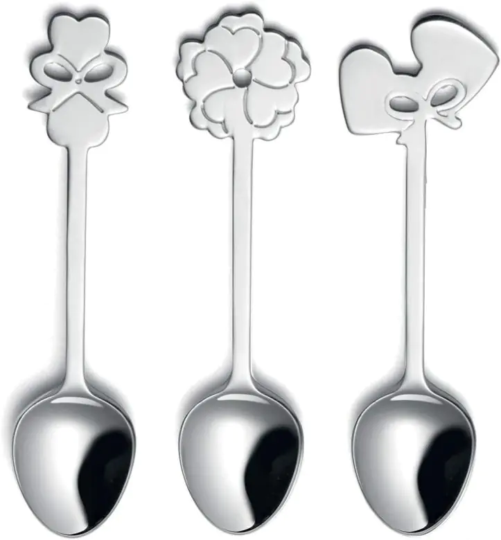 Набор чайных ложек Guzzini Love 16 см. 6 шт. Серебристый (173-135-26841863)