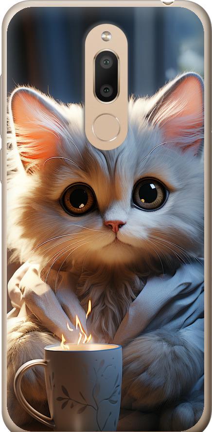 Чехол на Meizu M6T White cat (5646u-1536-42517)