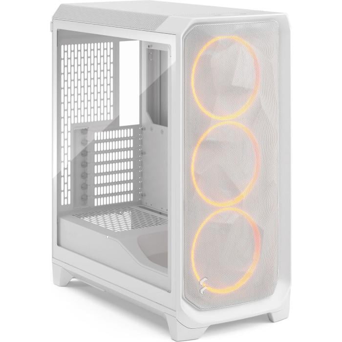 Компьютерный корпус с закаленным стеклом Fractal Design Meshify 3 Extended ATX White RGB TG Clear Tint (FD-C-MES3A-07)