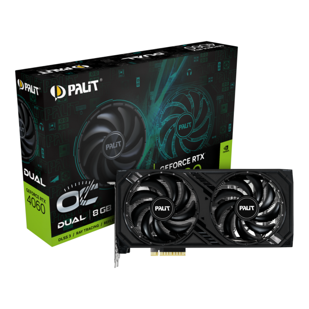 Видеокарта Palit RTX 4060 8 Гб GDDR6 17000 МГц (NE64060T19P1-1070D) - фото 7