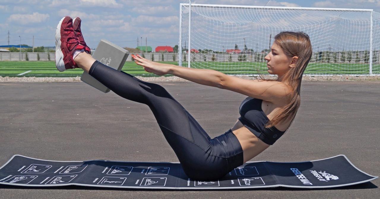 Блоки для йоги PowerPlay 4006 Yoga Brick EVA 2 шт. Сірий (A-012908) - фото 10