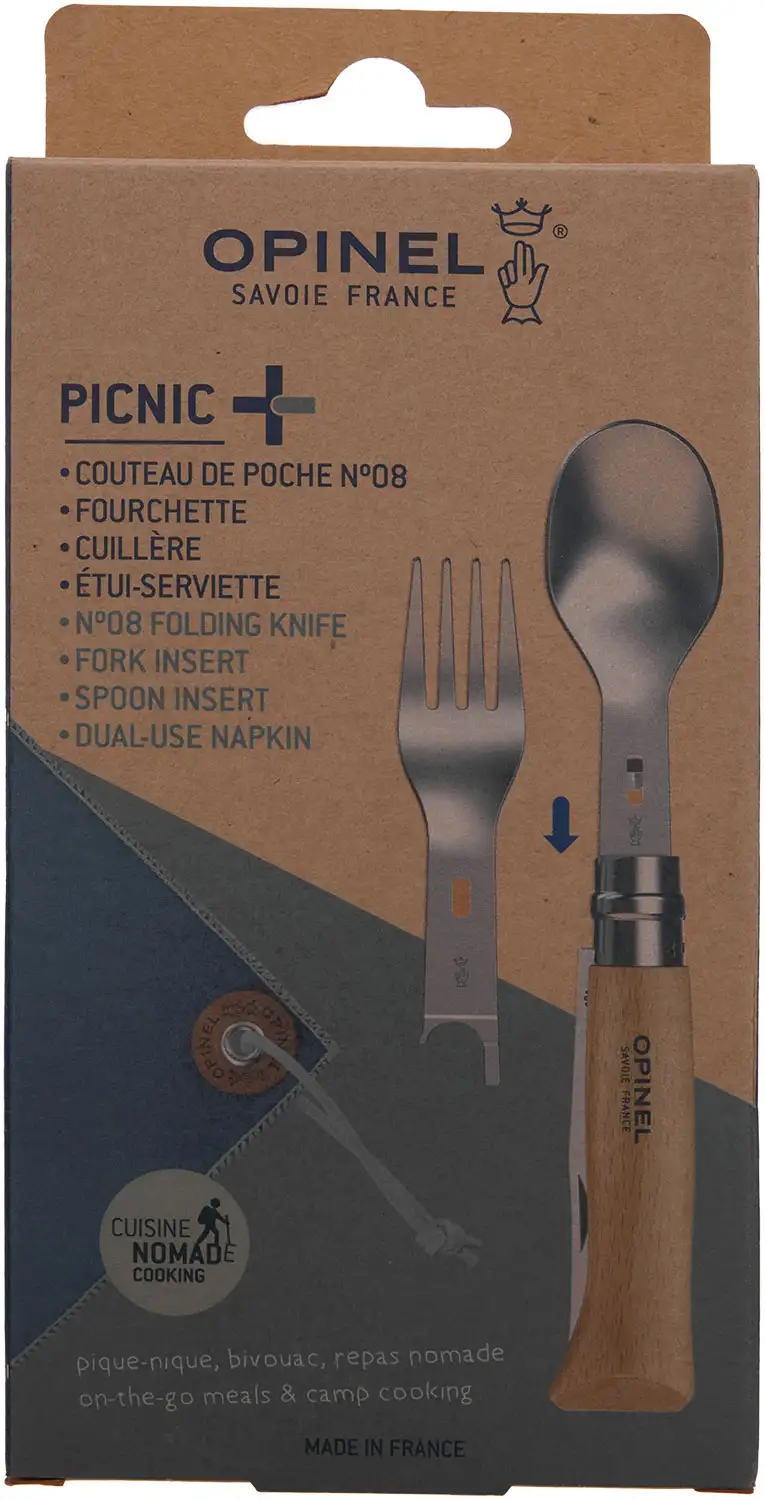 Нож многофункциональный Opinel № 8 VRI Picnic+ (2046683) - фото 9