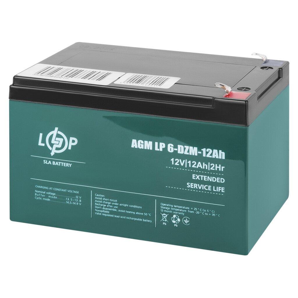 Аккумуляторная батарея AGM LogicPower LP 6-DZM-12 12V 12Ah