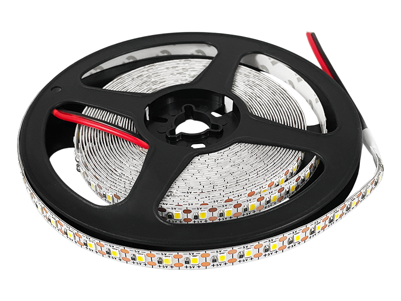 Светодиодная лента OEM SMD2835 120 LED 5 В 8 Вт 480 Lm IP20 4000-4500K 1 м Нейтральный белый (7277)