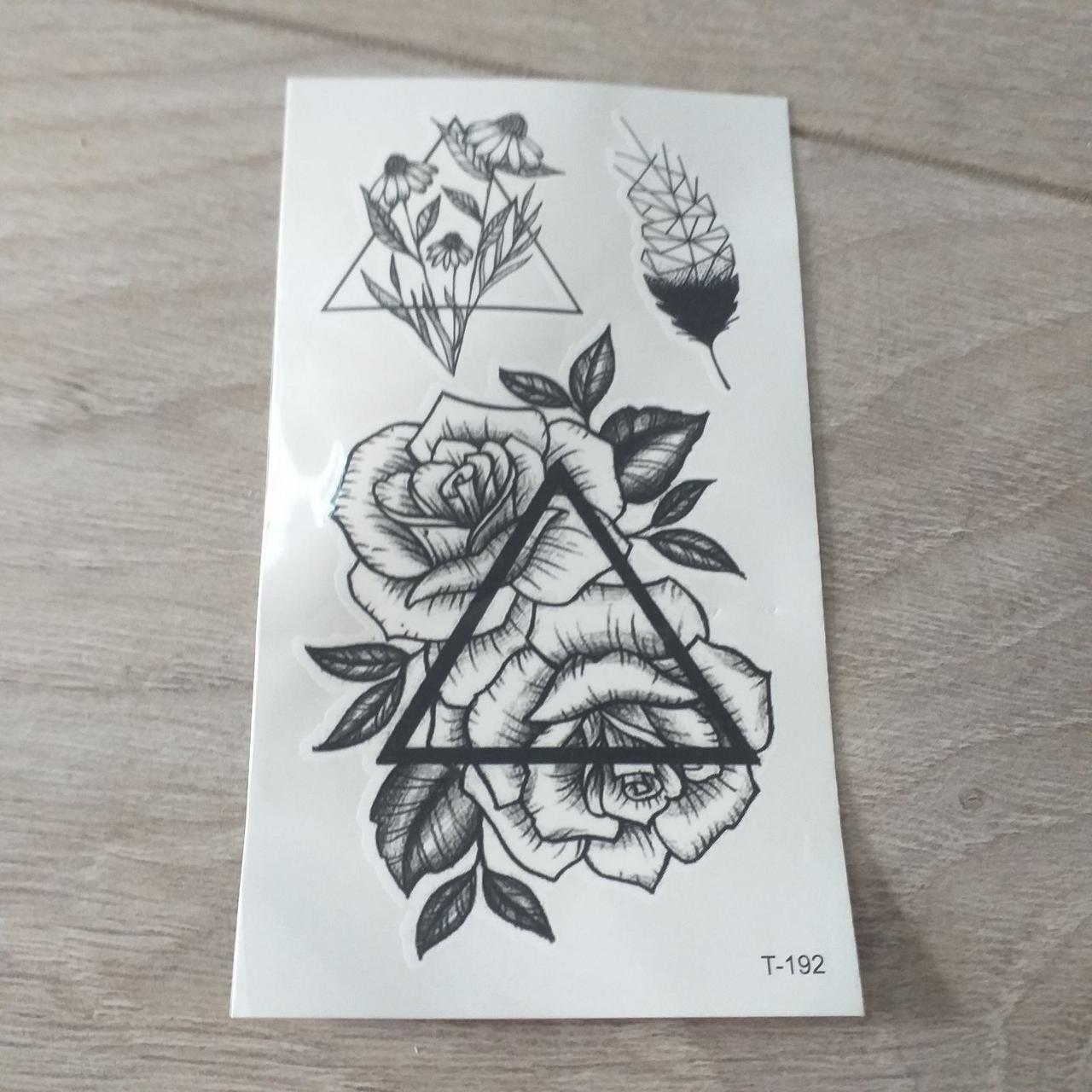 Временное тату T-192 (KG-6811) Временное тату T-192 (KG-6811)