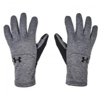Рукавички зимові чоловічі Under Armour Storm Fleece Gloves S/M Сірий/Чорний (1365958-025 SM)