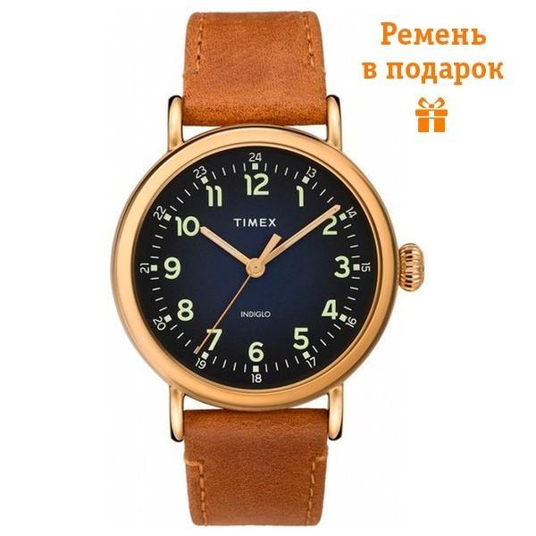 Наручные часы мужские Timex Standard кварцевые Gold (Tx2t20000)