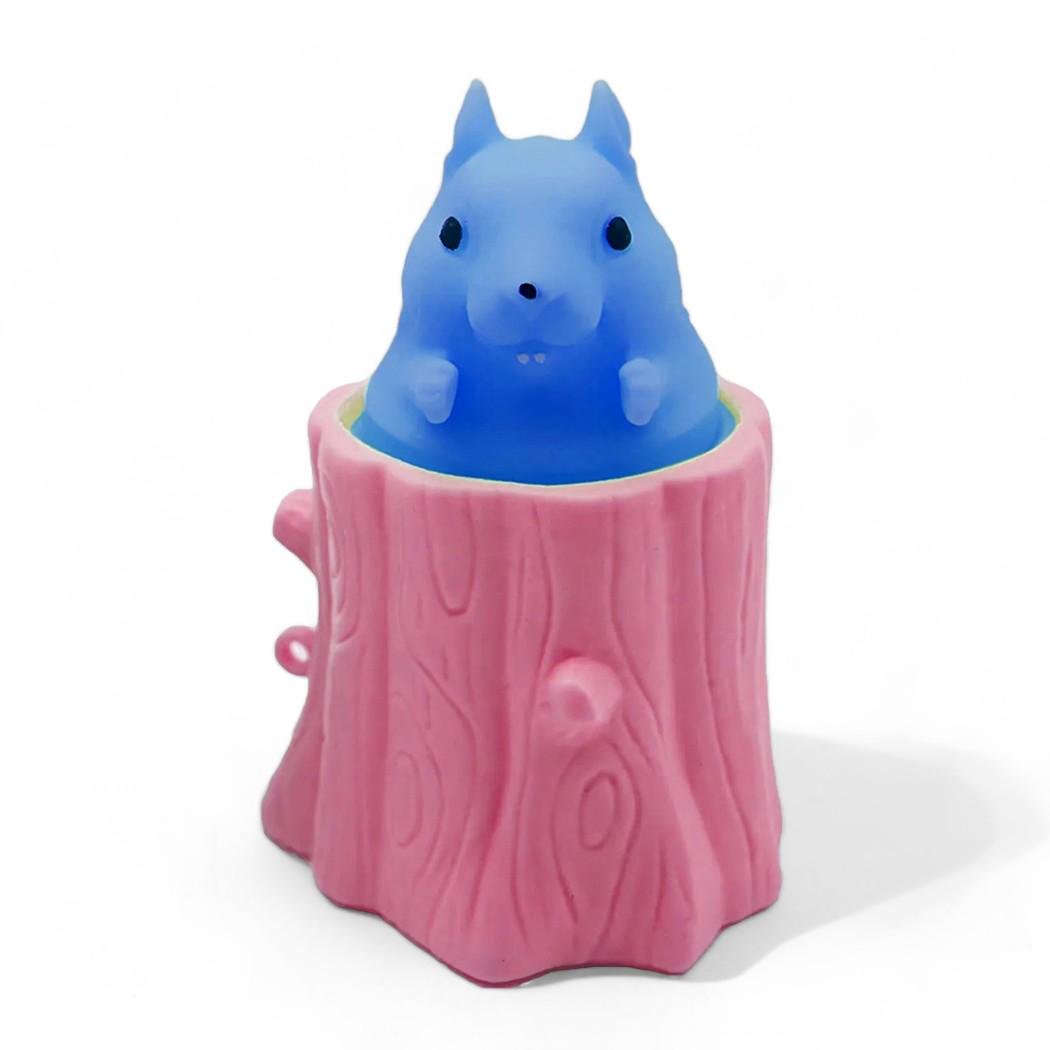 Игрушка-антистресс Фуфлик Выпрыгивающая белка 6,5x6,5 см Розовый Игрушка-антистресс Фуфлик Выпрыгивающая белка 6,5x6,5 см Розовый