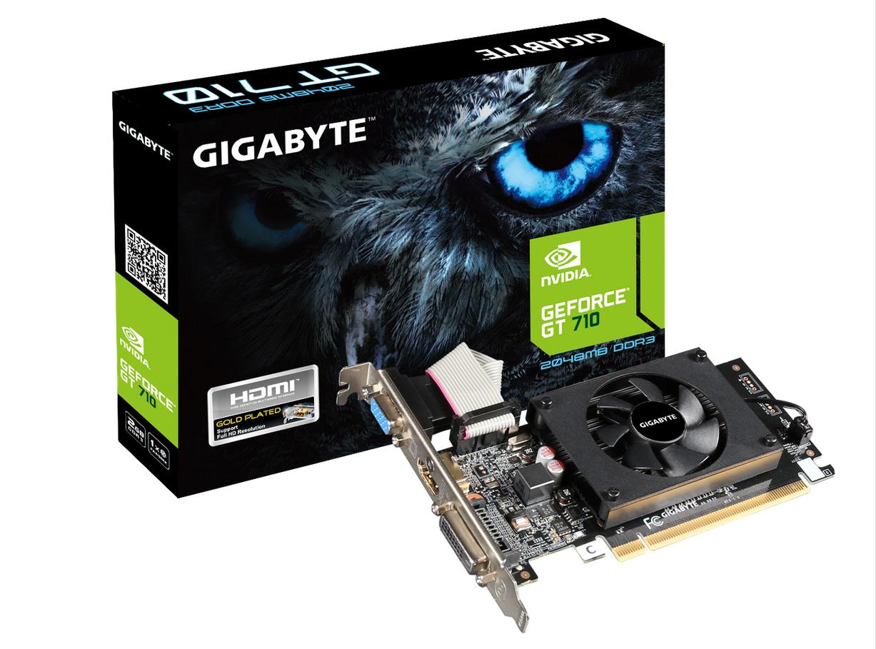 Видеокарта Gigabyte GV-N710D3-2GL GT 710 2 Гб DDR3 (10441407) - фото 2