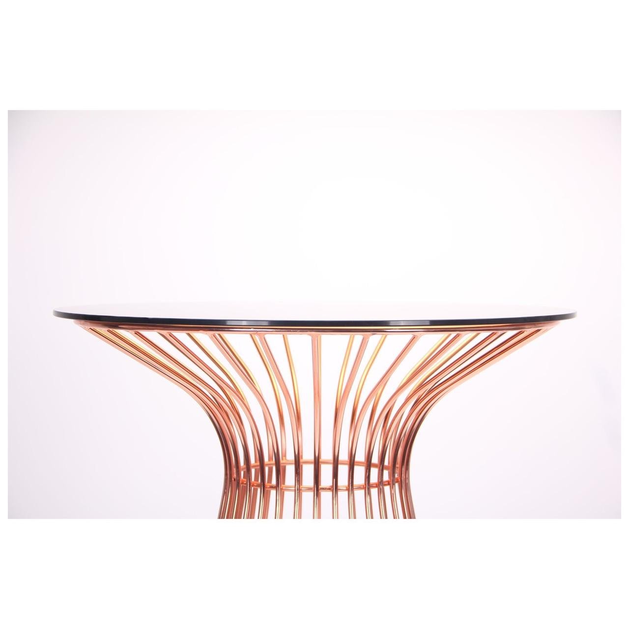 Стіл Maleo glass top Rose gold - фото 2