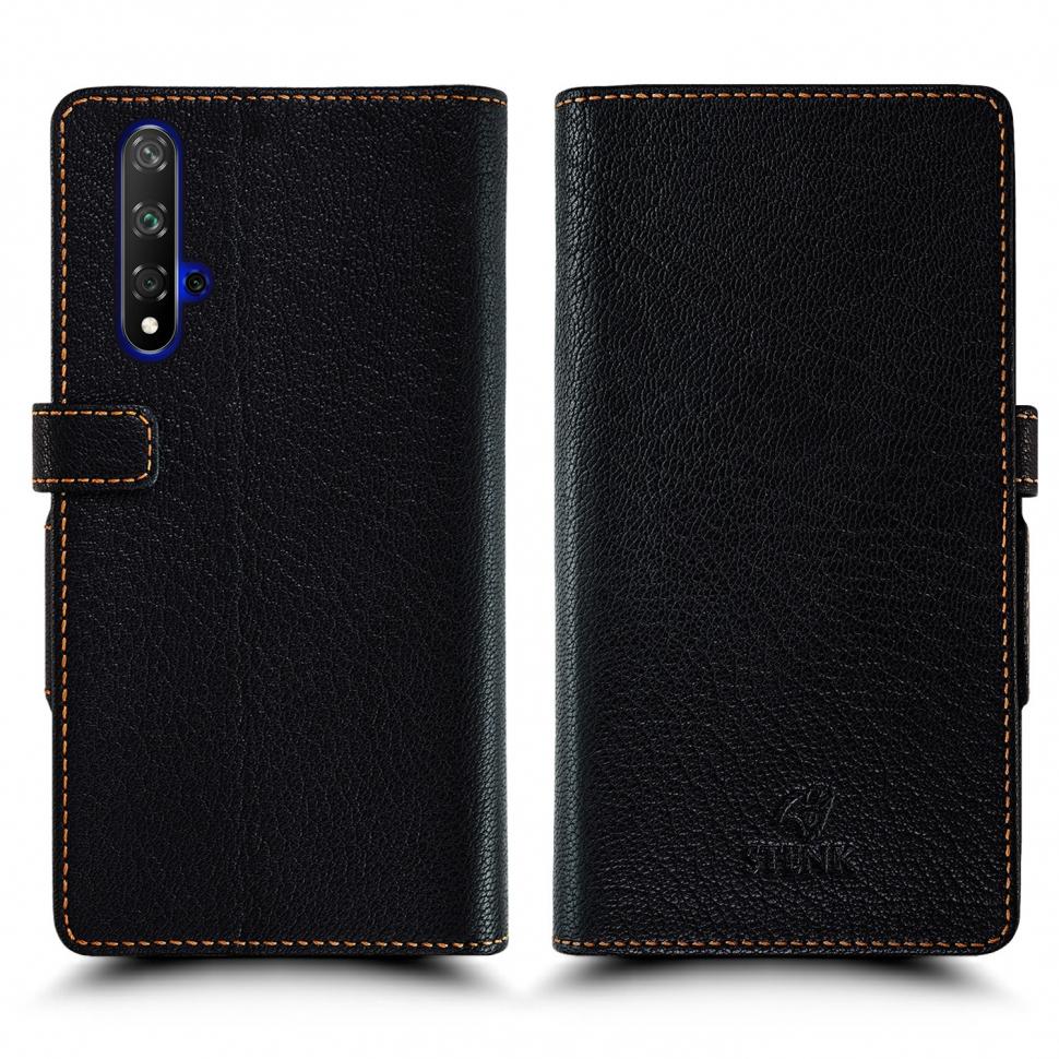 Чехол книжка Stenk Wallet для Huawei Honor 20 Черный (64135)