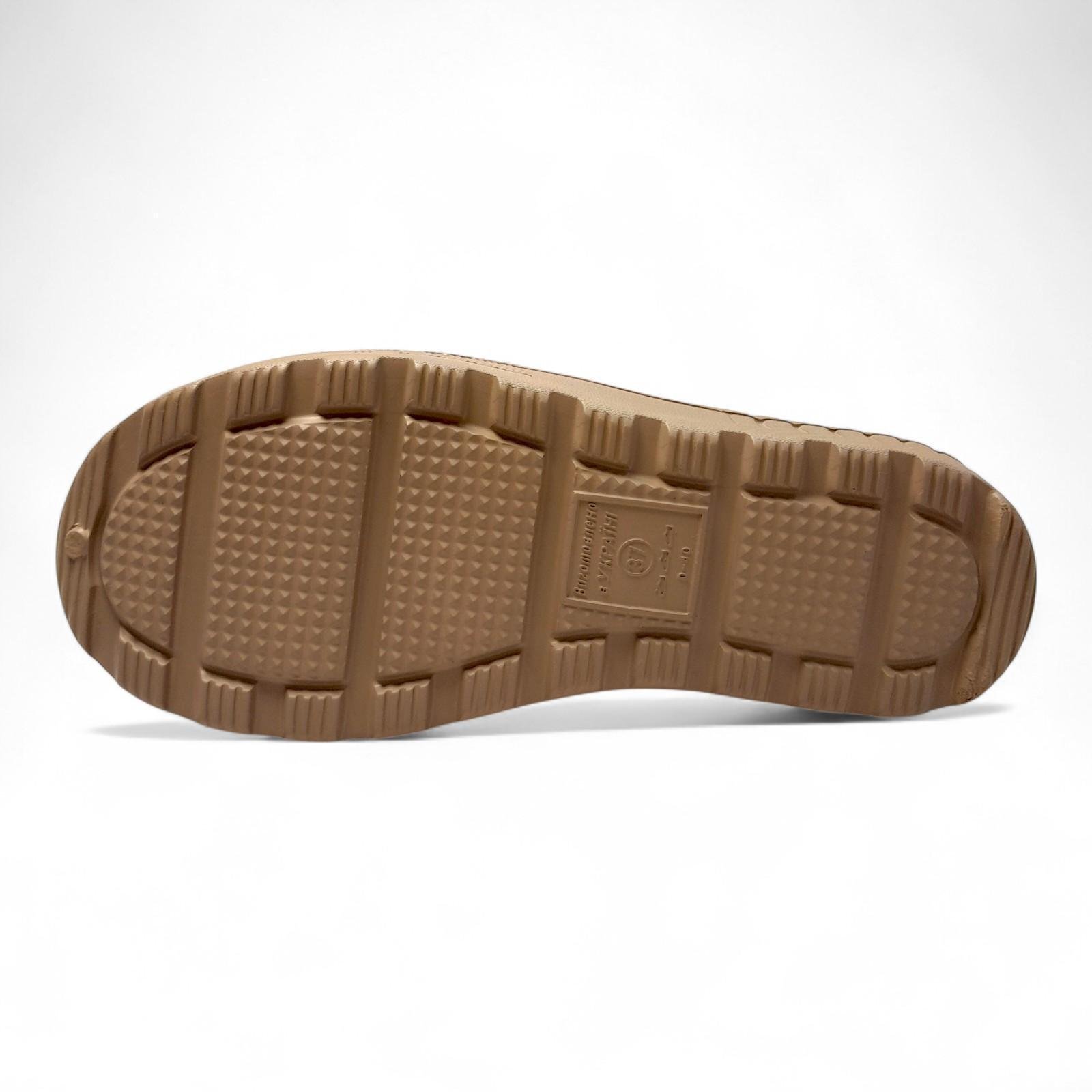 Галоши женские высокие утепленные GIPANIS р. 39 25-25,5 см Бежевый (2798356976) - фото 5 Галоши женские высокие утепленные GIPANIS р. 39 25-25,5 см Бежевый (2798356976) - фото 5