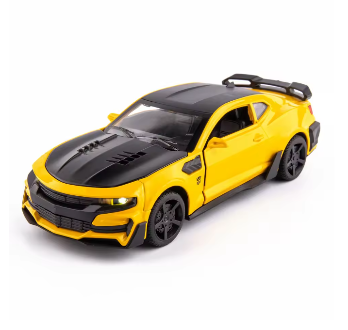 Модель спортивного автомобиля металлическая с подсветкой и звуком 1:32 Chevrolet Camaro
