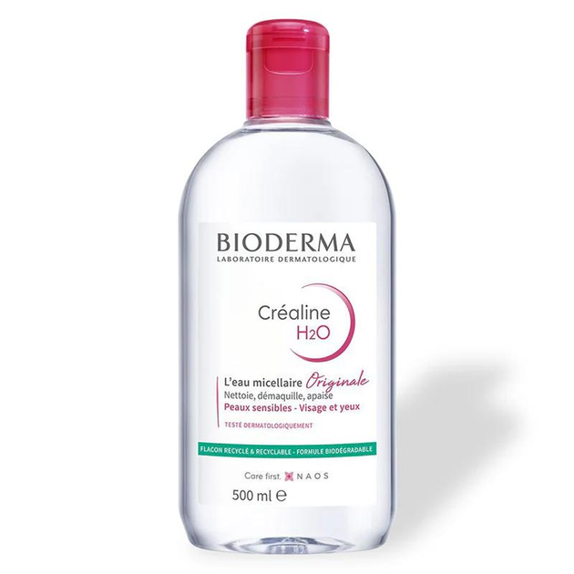 Мицеллярная вода Bioderma Créaline H2O для сухой чувствительной кожи 500 мл (28160783)