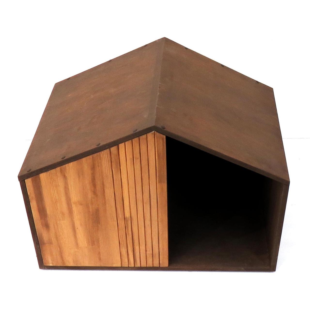 Будка для собаки з дерева Евідан Капучино/Сієна (БДК-00080905) - фото 2 Будка для собаки з дерева Евідан Капучино/Сієна (БДК-00080905) - фото 2