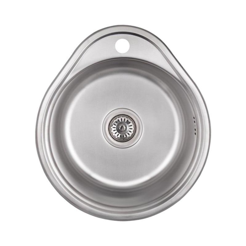 Мойка для кухни Lidz 4843 Decor 0,8 мм (LIDZ484306DEC)