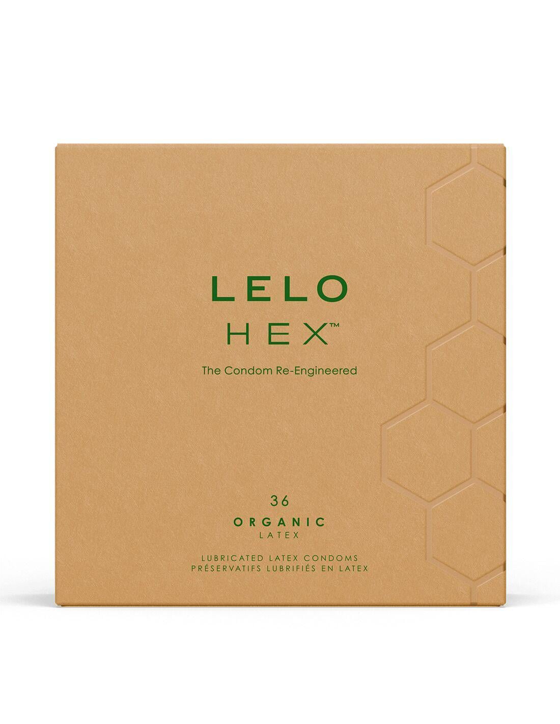Презервативи LELO HEX Condoms Organic тонкі та суперміцні 36 шт. (BLS3045) Презервативи LELO HEX Condoms Organic тонкі та суперміцні 36 шт. (BLS3045)