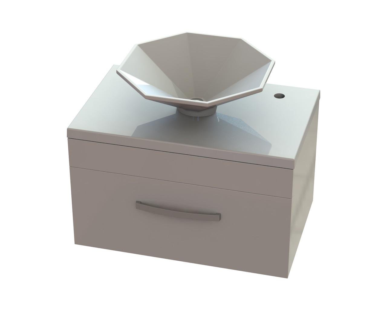 Тумба Мадлен із умивальником Сіріус А200 глянець (1882340866)