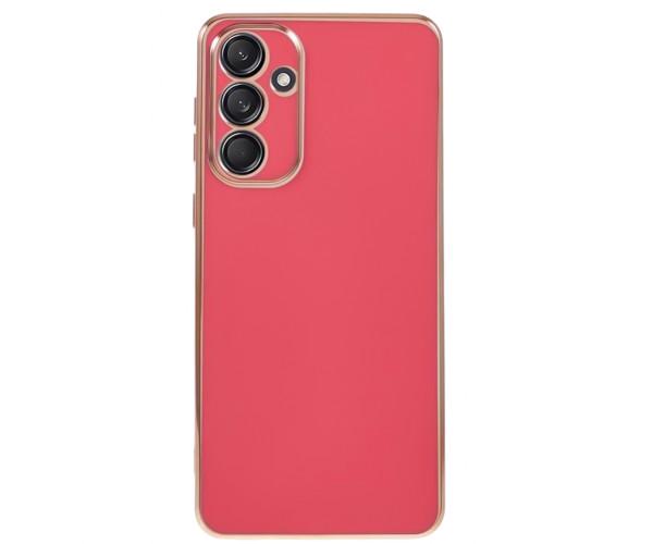 Чехол накладка Silicone Adds 6D для Samsung Galaxy M55 Кораловый