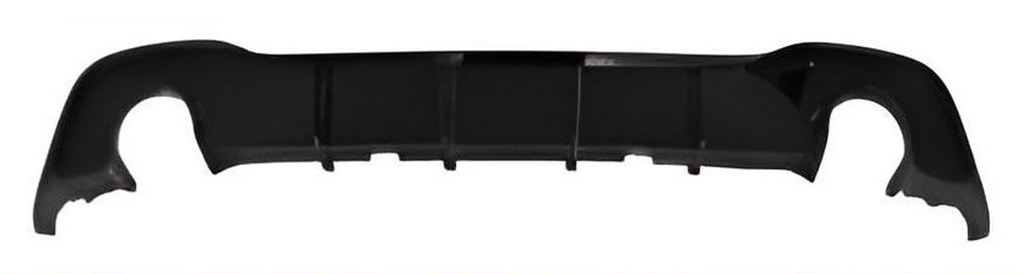 Диффузор задний DPT V-1 DPT для Volkswagen Golf 8 ABS-пластик Черный глянец (130639)