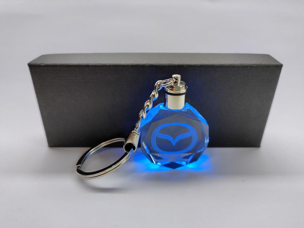 Брелок LED Кристалл MAZDA (1211945731)