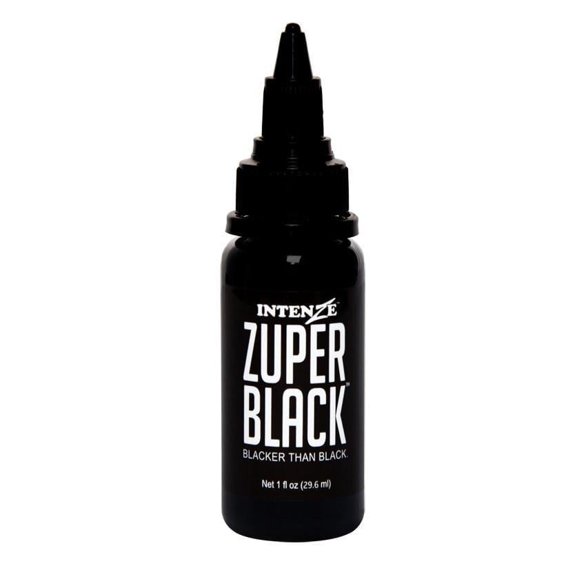 Тату краска Intenze Zuper Black 30 мл