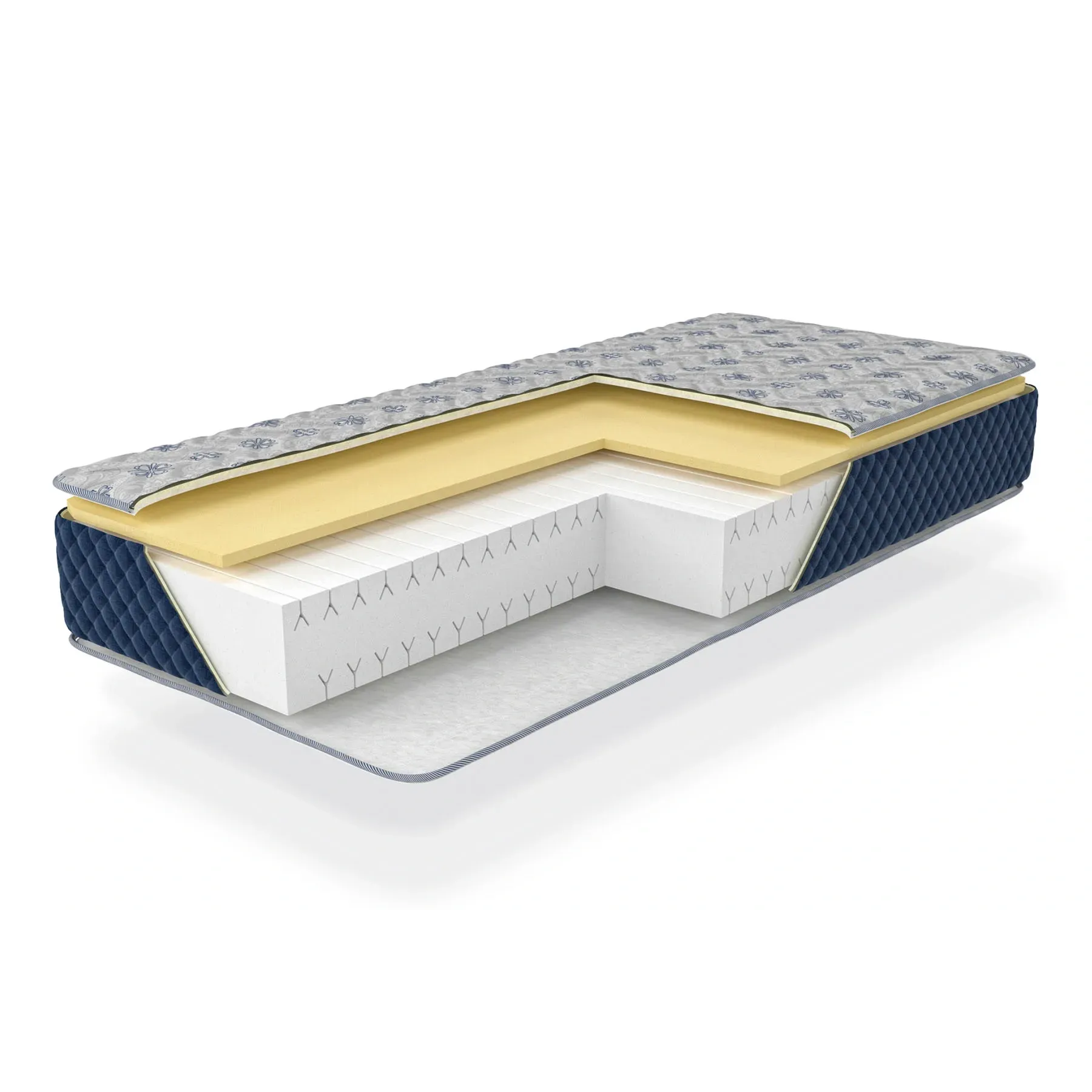 Матрас ортопедический Мелит беспружинный 800х1900 см (25447144)