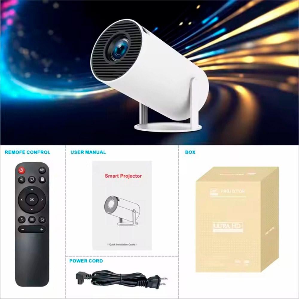 Проектор H96 MAX HY300A Білий (28746023) - фото 7 Проектор H96 MAX HY300A Білий (28746023) - фото 7