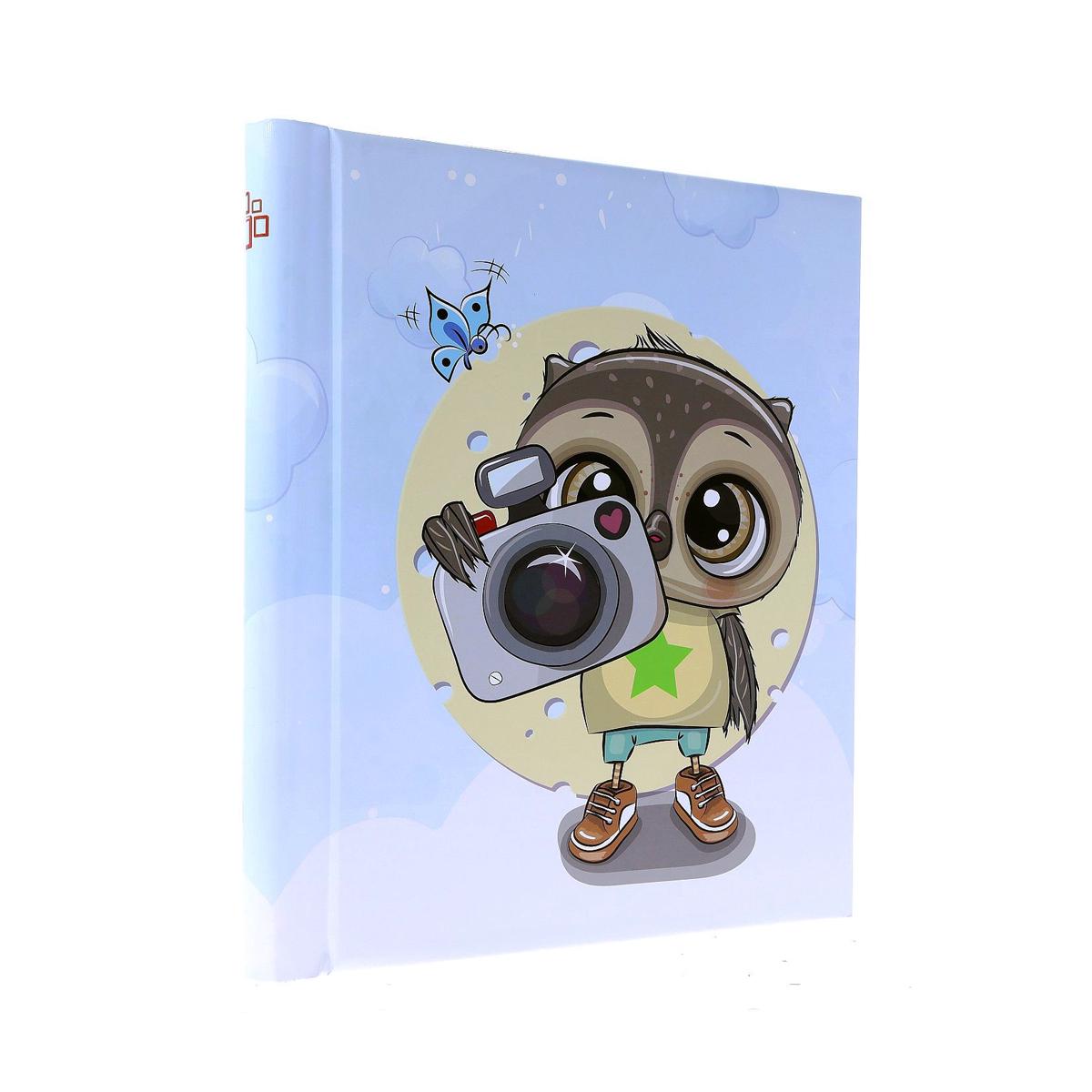 Фотоальбом магнитный Gedeon DRS30 CAMERA OWL 60 стр. 23x28 см Blue