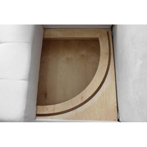 Диван кутовий Шик Галичина Елата розкладний ортопедичний дерево Білий - фото 4