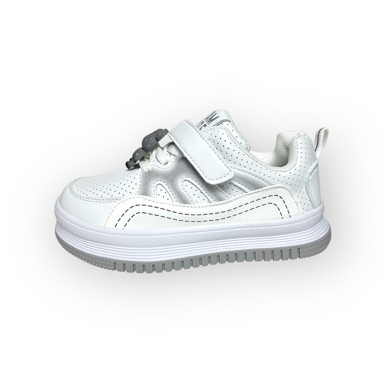 Кроссовки детские для девочки ТОМ.М на платфоре р. 28-17,7 см Белый (31043234)