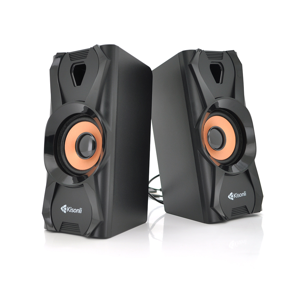 Набір портативних колонок Kisonli 2.0 U-9003 USB 3,5 мм (23412)
