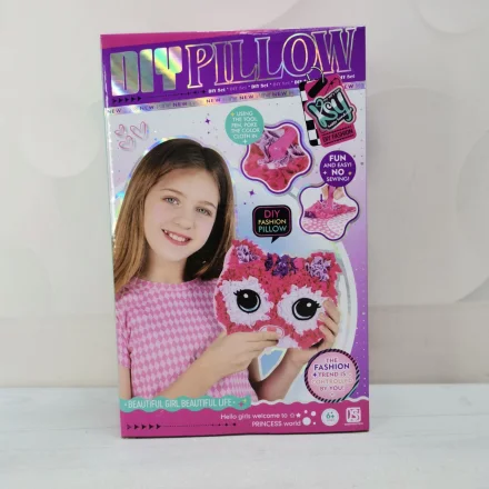 Набор тканевой мозаики Котенок подушка без шитья (RN-250-N-1346)