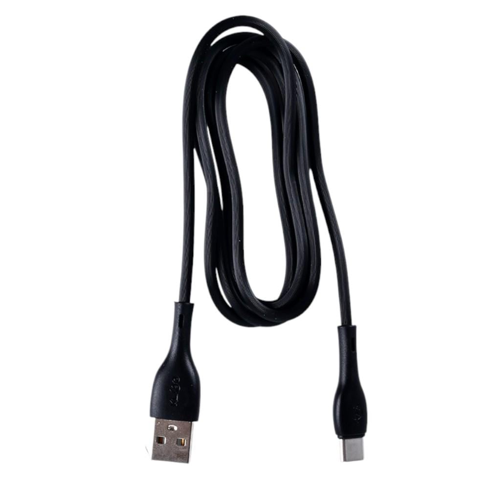 Кабель для смартфона KLGO WL-1421 USB-Type-C 2,4 А 1 м Черный (625863)