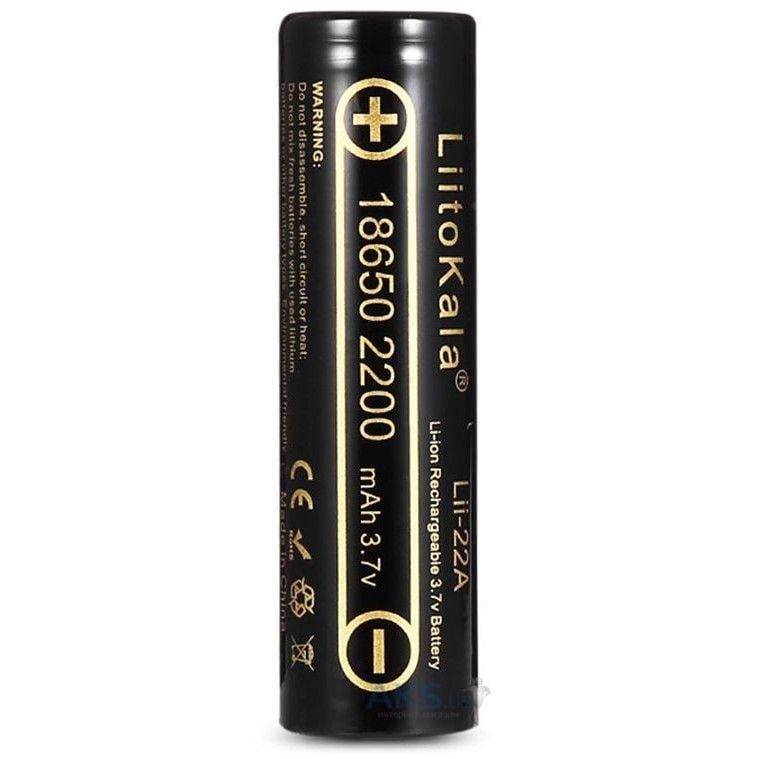 Акумулятор Li-ion LiitoKala Lii-22A 18650 2200 mAh (2000996007630)