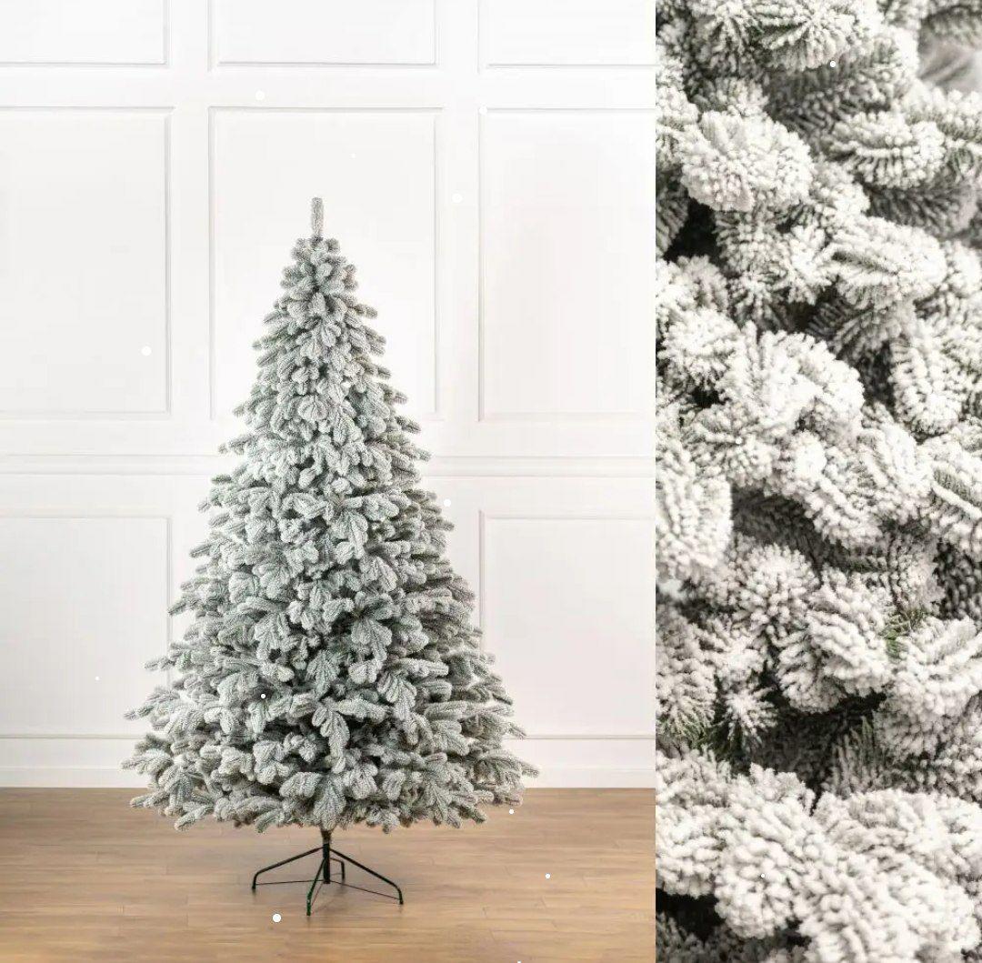 Штучна ялинка засніжена Ковалівська з металевою підставкою 2,50 м Білий (NYT15073) - фото 9 Штучна ялинка засніжена Ковалівська з металевою підставкою 2,50 м Білий (NYT15073) - фото 9